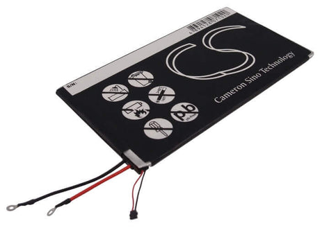 3.7V, Li-Polymer, 3950mAh, Tablet battery fits Motorola, Snn5900, Droid Xyboard 10.1, Mz609, 14.62Wh Tablet Cameron Sino Technology Limited