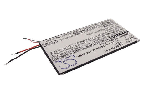 3.7V, Li-Polymer, 3950mAh, Tablet battery fits Motorola, Snn5900, Droid Xyboard 10.1, Mz609, 14.62Wh Tablet Cameron Sino Technology Limited