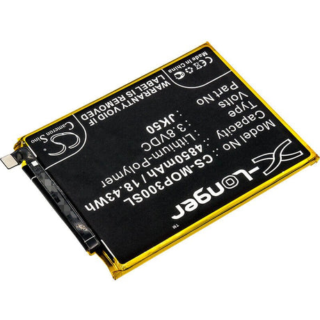 3.8V, Li-Polymer, 4850mAh, SmartPhone battery fits Motorola, Jk50, G7 Power, One Power, 18.43Wh Mobile, SmartPhone Cameron Sino Technology Limited (Smartphone)
