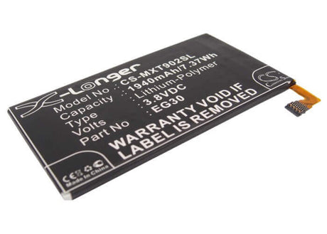 3.8V, Li-Polymer, 1940mAh, SmartPhone battery fits Motorola, Eg30, Droid Mini, Droid Razr I, 7.37Wh Mobile, SmartPhone Cameron Sino Technology Limited (Smartphone)