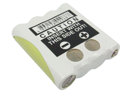 4.8V, Ni-MH, 700mAh, Two-Way Radio battery fits Motorola, Bnh-370, M370h1a, Sx700r, 3.36Wh Two-Way Radio Cameron Sino Technology Limited