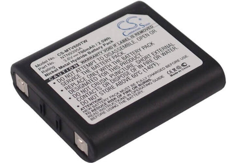 3.6V, Ni-MH, 700mAh, Two-Way Radio battery fits Motorola, 56318, Talkabout T6000, Talkabout T6200, 2.52Wh Two-Way Radio Cameron Sino Technology Limited