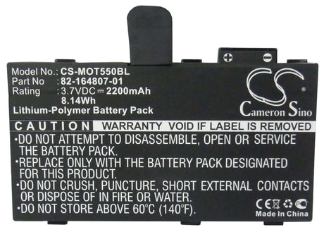 Barcode Scanner Battery For Motorola Tc55, Es85, Es85xx 3.7v, 2200mah - 8.14wh Barcode Scanner Cameron Sino Technology Limited