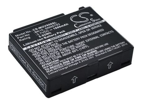 3.7V, Li-ion, 1600mAh, SmartPhone battery fits Motorola, Bk10, F2978a, I296, 5.92Wh Mobile, SmartPhone Cameron Sino Technology Limited (Smartphone)