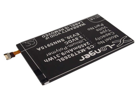 3.8V, Li-Polymer, 2450mAh, SmartPhone battery fits Verizon, Motorola, Ev30, Droid Razr Maxx, Droid Razr Maxx Hd 4g, 9.31Wh Mobile, SmartPhone Cameron Sino Technology Limited (Smartphone)