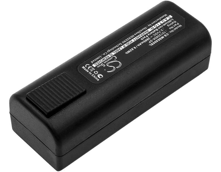 3.7V, Li-ion, 2600mAh, Thermal Camera battery fits Msa, 10120606-sp, E6000 Tic, 9.62Wh Thermal Camera Cameron Sino Technology Limited