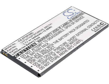 3.7V, Li-ion, 3400mAh, Tablet battery fits Билайн, Mtc, Zte, Optus, Li3734t42p3hc86049, 1055, 12.58Wh Tablet Cameron Sino Technology Limited