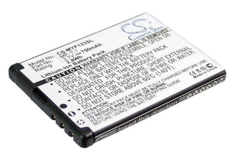 3.7V, Li-ion, 750mAh, SmartPhone battery fits Polaroid, Myphone, Bat05bpr, 1230, 2.78Wh Mobile, SmartPhone Cameron Sino Technology Limited (Smartphone)