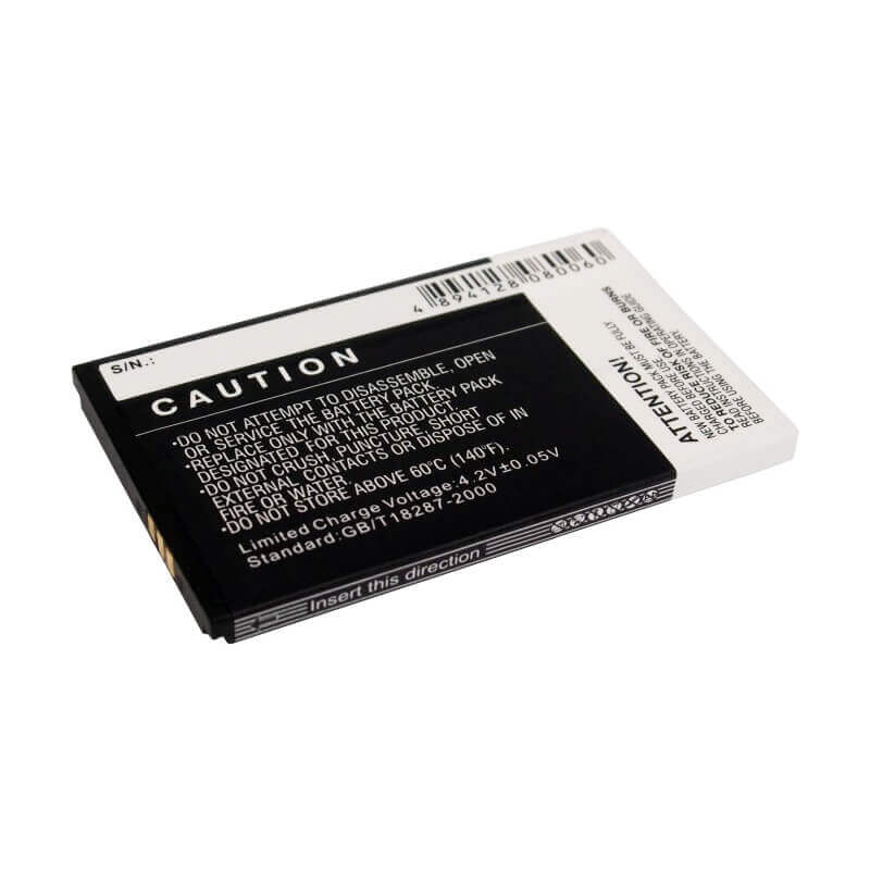 3.7V, Li-ion, 850mAh, SmartPhone battery fits Myphone, Mp-s-w, 6500, 3.15Wh Mobile, SmartPhone Cameron Sino Technology Limited (Smartphone)
