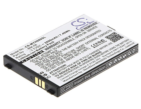 3.7V, Li-ion, 2000mAh, SmartPhone battery fits Myphone, Bm-06, Hammer Iron, H-smart, 7.4Wh Mobile, SmartPhone Cameron Sino Technology Limited (Smartphone)