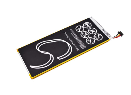 3.7V, Li-Polymer, 4700mAh, Tablet battery fits Nabi, Pr-3667153, Dmtab-nv08b, Dreamtab 8", 17.39Wh Tablet Cameron Sino Technology Limited