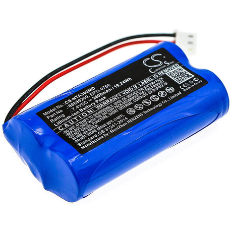 7.4V, Li-ion, 2600mAh, Medical battery fits Natus, 88889209, Algo 3, Algo 3i, 19.24Wh Medical Cameron Sino Technology Limited (Medical)