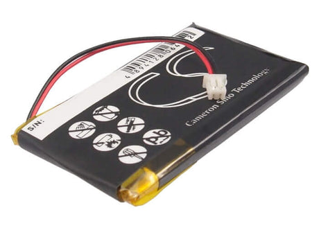 3.7V, Li-Polymer, 700mAh, GPS battery fits Navgear, Wtl303580, Gt35, Gt-35 3d, 2.59Wh GPS, Navigator Cameron Sino Technology Limited