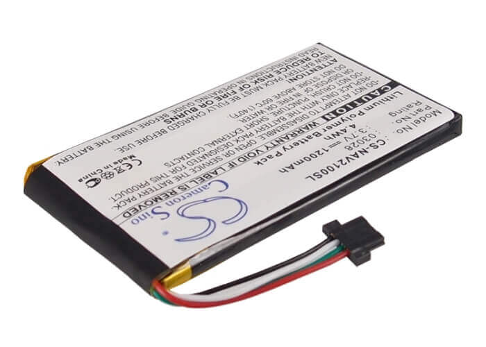 3.7V, Li-Polymer, 1200mAh, GPS battery fits Navigon, 3028, 2100 Max, 2110 Max, 4.44Wh GPS, Navigator Cameron Sino Technology Limited