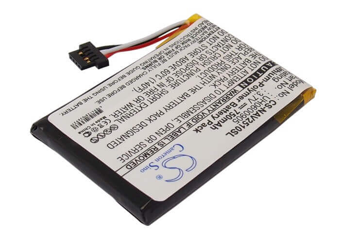 3,7V, Li-Polymère, 750mAh, batterie GPS compatible Navigon, Uh0600905, 2510, 2510 Explorer, 2,78Wh GPS, Navigator Cameron Sino Technology Limited