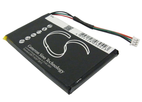 3.7V, Li-Polymer, 1200mAh, GPS battery fits Navigon, 0923flye31938, 3300, 3310, 4.44Wh GPS, Navigator Cameron Sino Technology Limited