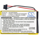 3.7V, Li-Polymer, 1200mAh, GPS battery fits Navigon, Topaz, 70 Easy, 70 Plus, 4.44Wh GPS, Navigator Cameron Sino Technology Limited