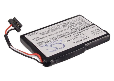 3.7V, Li-ion, 750mAh, GPS battery fits Navman, T300, F15, S45, 2.78Wh GPS, Navigator Cameron Sino Technology Limited