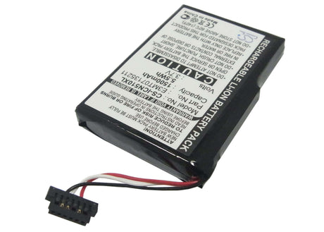 3.7V, Li-ion, 1500mAh, GPS battery fits Navman, E3mt07135211, Icn 510, Icn 520, 5.55Wh GPS, Navigator Cameron Sino Technology Limited