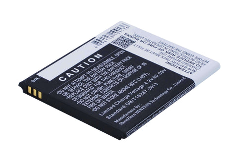 3.7V, Li-ion, 1500mAh, SmartPhone battery fits Navon, G55135, Mizu M400, 5.55Wh Mobile, SmartPhone Cameron Sino Technology Limited (Smartphone)