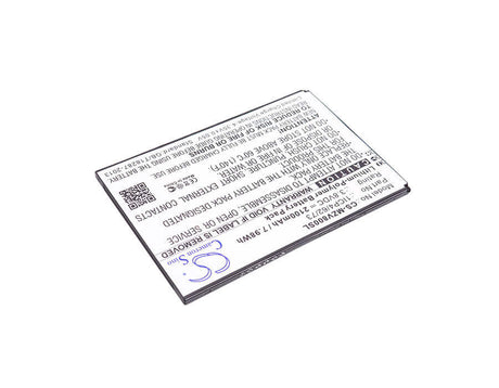 3.8V, Li-Polymer, 2100mAh, SmartPhone battery fits Navon, 1icp4/62/73, Mizu V8, 7.98Wh Mobile, SmartPhone Cameron Sino Technology Limited (Smartphone)