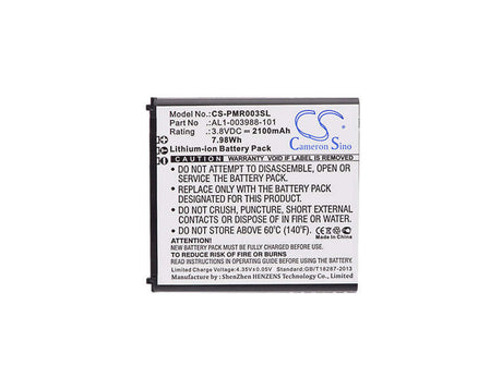 3.8V, Li-ion, 2100mAh, Hotspot battery fits Nec, Al1-003988-101, Aterm Mr04ln, Atermmr03ln 3b, 7.98Wh Hotspot Cameron Sino Technology Limited