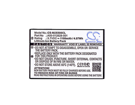 3.7V, Li-ion, 1100mAh, Cordless Phone battery fits Nec, A50-012628-001, 910052, 910092, 4.07Wh Cordless Phone Cameron Sino Technology Limited (Cordless Phone)