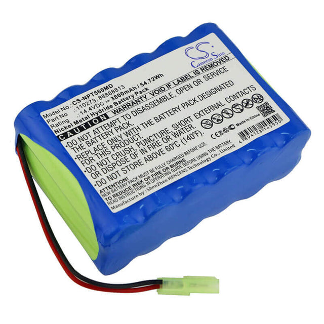 14.4V, Ni-MH, 3800mAh, Medical battery fits Puritan Bennett, Nellcor, 110273, N5500 Monitor, N5600 Monitor, 54.72Wh Medical Cameron Sino Technology Limited (Medical)