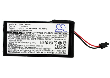 3.7V, Li-ion, 5400mAh, RAID Controller battery fits Netapp, 271-00002, 111-00022+h0, C3300, 19.98Wh RAID Controller Cameron Sino Technology Limited