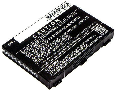 3.8V, Li-ion, 4300mAh, Hotspot battery fits At&t, Verizon, Netgear, 308-10013-01, Unite Explore, Unite Explore Rugged, 16.34Wh Hotspot Cameron Sino Technology Limited