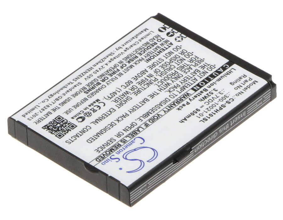 3.7V, Li-ion, 950mAh, VoIP Phone battery fits Netgear, 300-10021-01, Sph-101, 3.52Wh VoIP Phone Cameron Sino Technology Limited