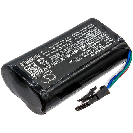 3.7V, Li-ion, 5200mAh, Equipment battery fits Netscout, Ackg2-wbp, Aircheck G2, Aircheck G2 Wlan Tester, 19.24Wh Equipment, Survey, Test Cameron Sino Technology Limited