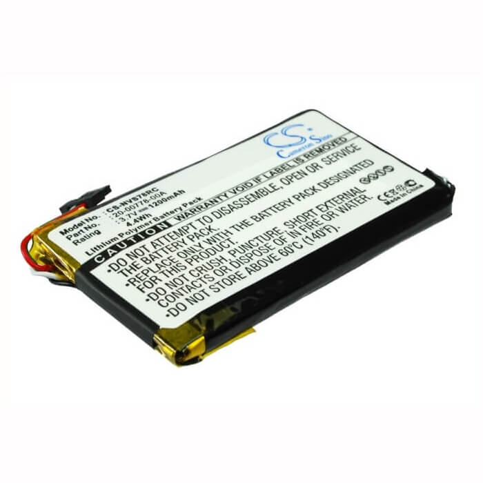 3.7V, Li-Polymer, 1200mAh, Remote Control battery fits Nevo, Sl, 4.44Wh Remote Control Cameron Sino Technology Limited