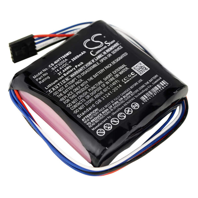 14.4V, Li-ion, 2600mAh, Medical battery fits Bat3205a, Newport, Bat3205a, Ht70 Plus, Ht70 Ventilator, 37.44Wh Medical Cameron Sino Technology Limited (Medical)