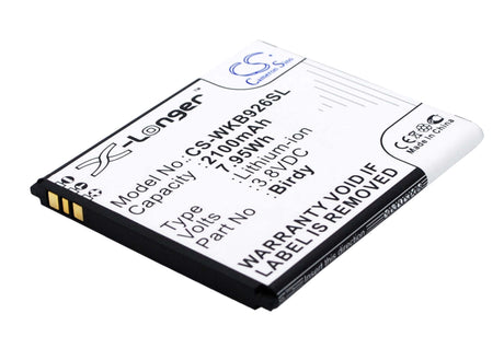 3.8V, Li-ion, 2100mAh, SmartPhone battery fits Ngm, Wiko, Birdy, Birdy, 7.98Wh Mobile, SmartPhone Cameron Sino Technology Limited (Smartphone)