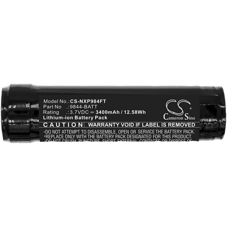 3.7V, Li-ion, 3400mAh, Flashlight battery fits Nightstick, 9844-batt, Nsp-9842xl, Nsr-9844xl, 12.58Wh Flashlight Cameron Sino Technology Limited