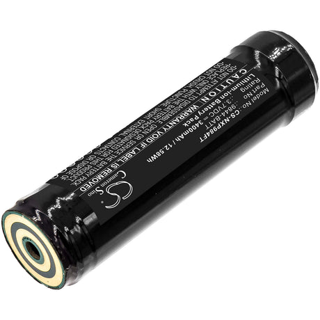 3.7V, Li-ion, 3400mAh, Flashlight battery fits Nightstick, 9844-batt, Nsp-9842xl, Nsr-9844xl, 12.58Wh Flashlight Cameron Sino Technology Limited