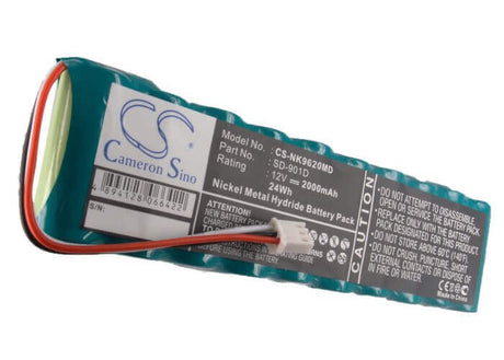 12.0V, Ni-MH, 2000mAh, Medical battery fits Nihon Kohden, Sd-901d, 6511, 9130p, 24.00Wh Medical Cameron Sino Technology Limited (Medical)