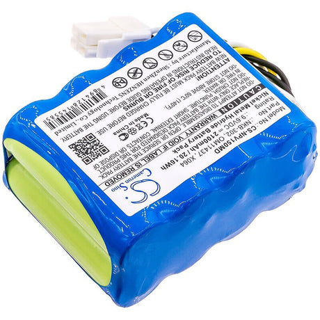 9.6V, Ni-MH, 2100mAh, Medical battery fits Nihon Kohden, B11437, Life Scope N, Life Scope N Opv-1500, 20.16Wh Medical Cameron Sino Technology Limited (Medical)