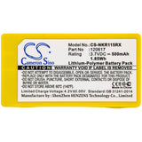 Battery For Nikko, Drl Air Elite 115 3.7v, 500mah - 1.85wh Batteries for Electronics Cameron Sino Technology Limited (Suspended)   