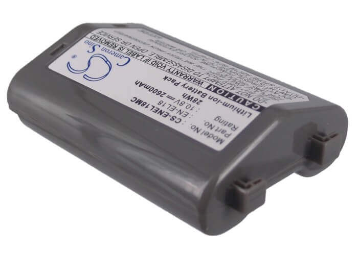 10.8V, Li-ion, 2600mAh, Camera battery fits Nikon, En-el18, D4 Dslr, D4s, 28.08Wh Camera Cameron Sino Technology Limited (Camera)
