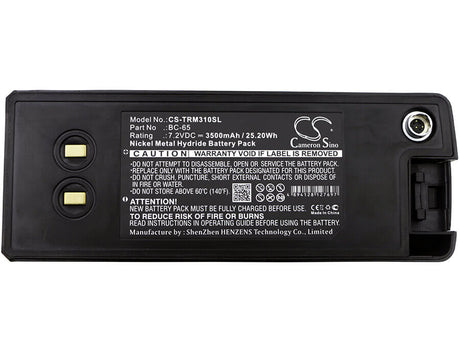 7.2V, Ni-MH, 3500mAh, Equipment battery fits Nikon, Trimble, Bc-65, DTM-302, Dtm-330, 25.2Wh Equipment, Survey, Test Cameron Sino Technology Limited