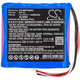 14.4V, Li-ion, 3400mAh, Equipment battery fits Nissin, Bp-53, KF4, Kf4a, 48.96Wh Equipment, Survey, Test Cameron Sino Technology Limited