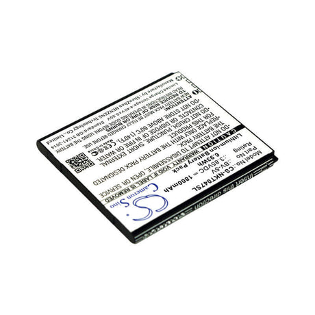 3.85V, Li-ion, 1800mAh, SmartPhone battery fits Nokia, Bv-5v, 1, Ta-1047, 6.93Wh Mobile, SmartPhone Cameron Sino Technology Limited (Smartphone)