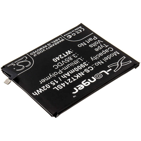 3.85V, Li-Polymer, 3900mAh, SmartPhone battery fits Nokia, Wt240, 2.3, 2.3 Lte, 15.02Wh Mobile, SmartPhone Cameron Sino Technology Limited (Smartphone)