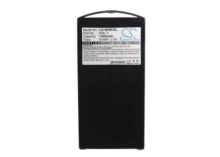 2.4V, Ni-MH, 1200mAh, SmartPhone battery fits Nokia, Bml-3, 3210, 3210e, 2.88Wh Mobile, SmartPhone Cameron Sino Technology Limited (Smartphone)