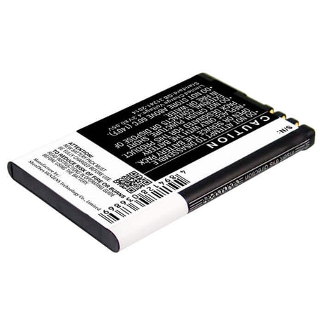 3.7V, Li-ion, 1200mAh, SmartPhone battery fits Nokia, Bl-5j, 5230, 5800, 4.44Wh Mobile, SmartPhone Cameron Sino Technology Limited (Smartphone)