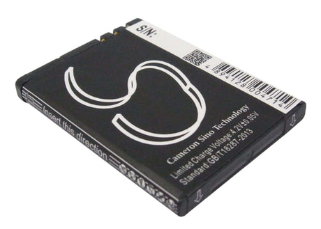 3.7V, Li-ion, 750mAh, SmartPhone battery fits Nokia, Bl-4b, 1606, 2505, 2.78Wh Mobile, SmartPhone Cameron Sino Technology Limited (Smartphone)