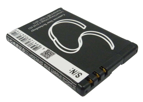 3.7V, Li-ion, 750mAh, SmartPhone battery fits Nokia, Bl-4b, 1606, 2505, 2.78Wh Mobile, SmartPhone Cameron Sino Technology Limited (Smartphone)