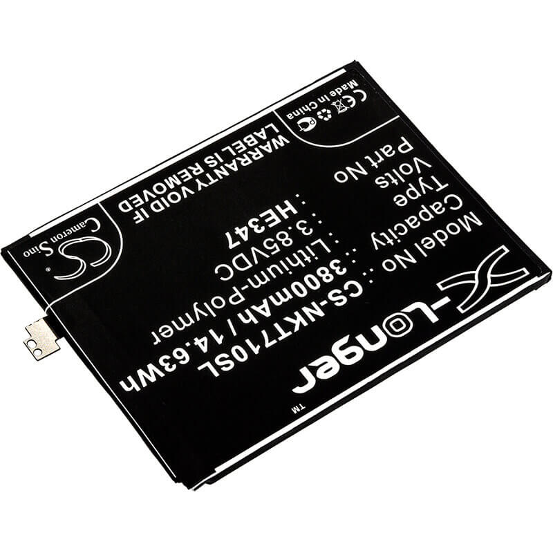 3.85V, Li-Polymer, 3800mAh, SmartPhone battery fits Nokia, Bpb2n00005b, 7 Plus, Ta-1046, 14.63Wh Mobile, SmartPhone Cameron Sino Technology Limited (Suspended)